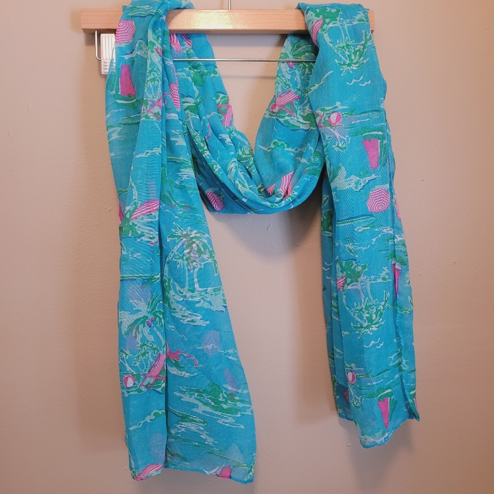 Turquoise Blue Scarf